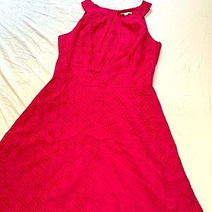 COPY - Like New Fuchsia NY&CO Lace Dress